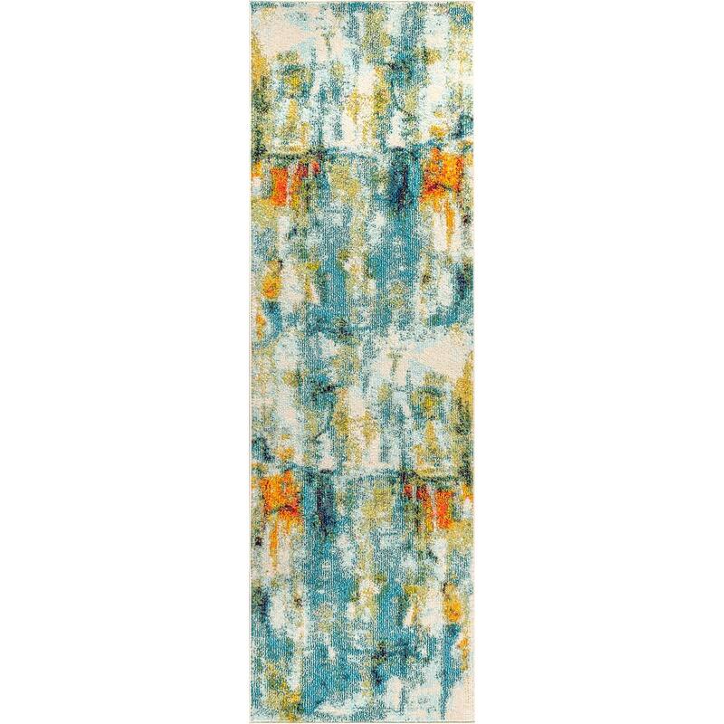 JONATHAN Y Groovy POP Modern Abstract Waterfall Area Rug