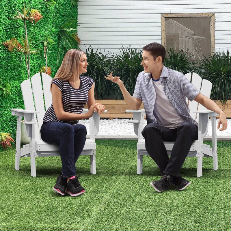 Outdoor Adirondack Chairs Outdoor Chair Plastic Lawn Chairs for Outdoor Use Set of 2