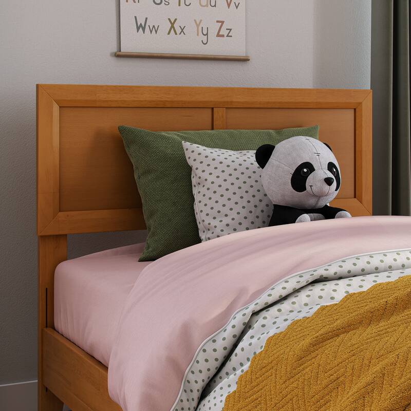 Sophia Solid Wood Headboard - Light Toffee - Twin