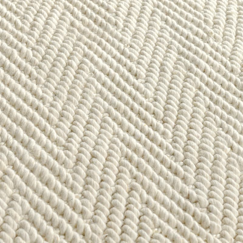 Villa by Classic Home Herringbone Handwoven Wool Blend Rug