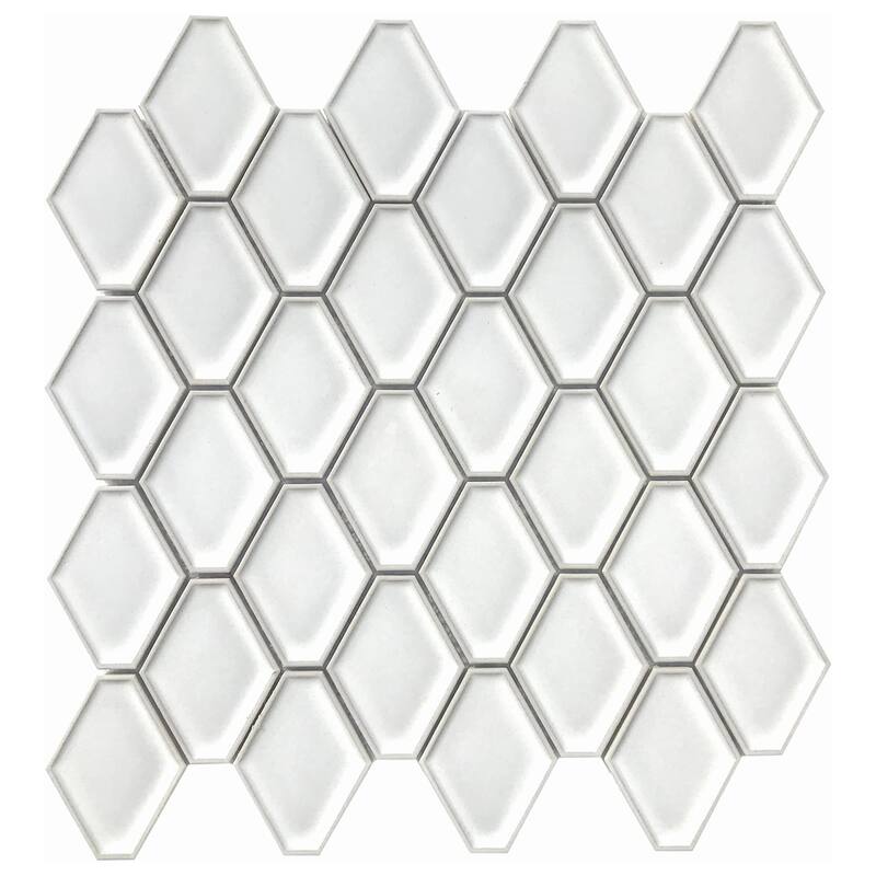 Century Clipped Diamond Porcelain Mosaic Tile