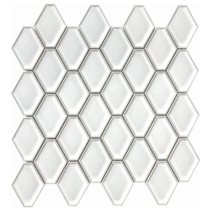 Century Clipped Diamond Porcelain Mosaic Tile