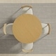 preview thumbnail 12 of 41, Solid Wood Round Dining Table for 4-8 People Nordic style