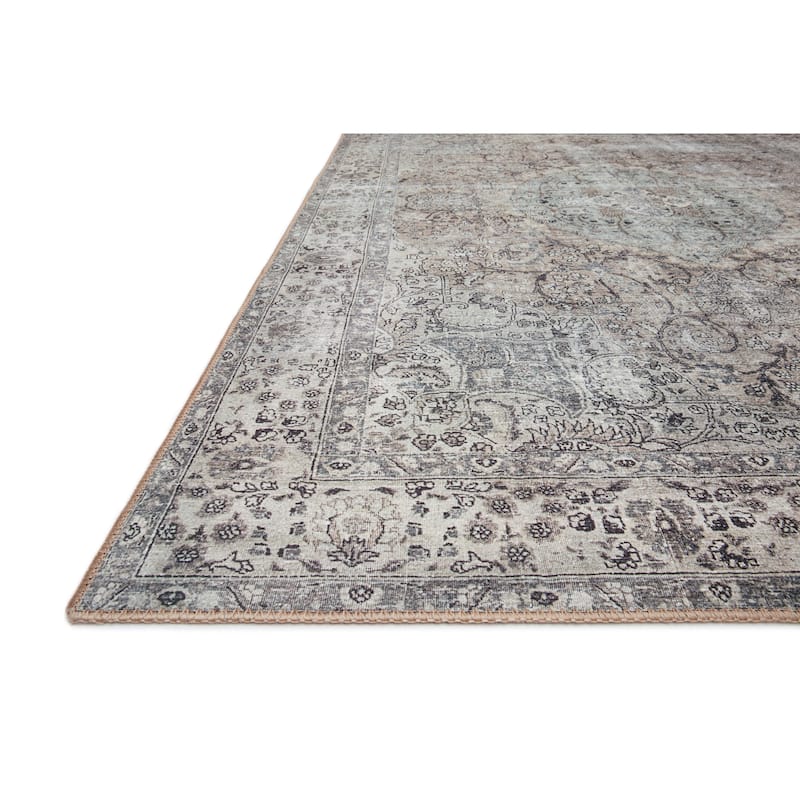 Alexander Home Victoria Shabby Chic Printed Vintage Area Rug