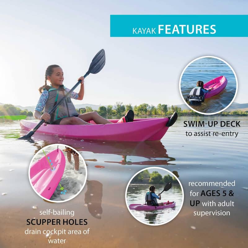 Lifetime Wave Sit-on-Top Youth Kayak