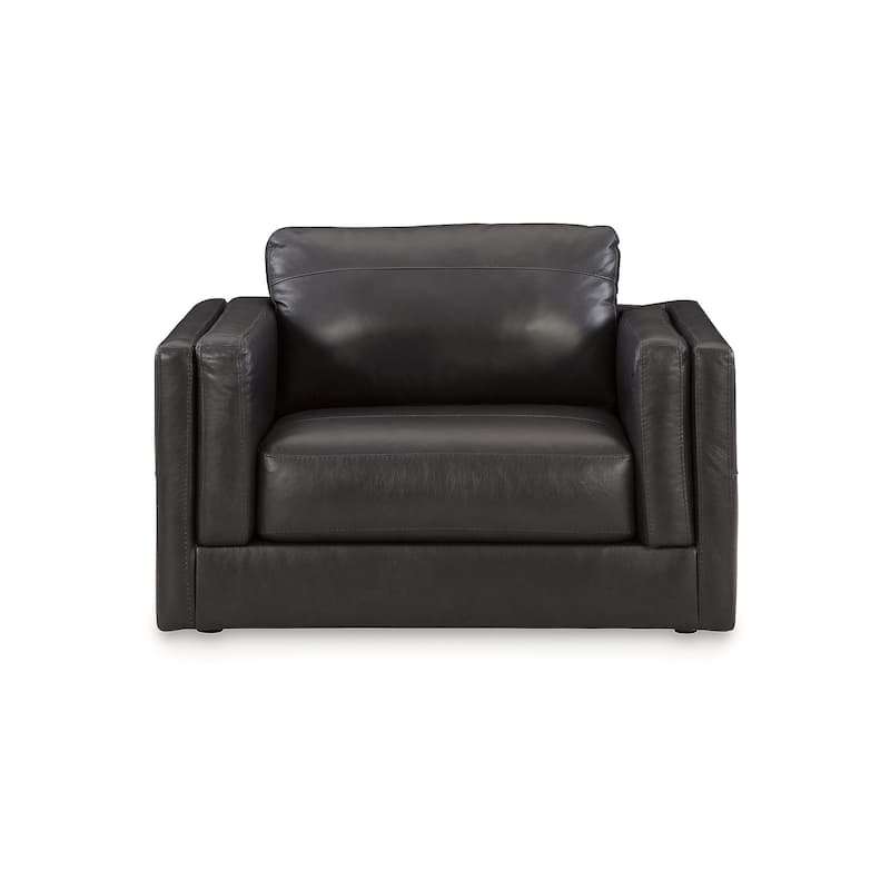 Signature Design by Ashley Amiata Onyx Oversized Chair - 50"W x 41"D x 35"H