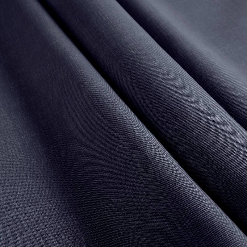 Exclusive Fabrics Villanova Solid Grommet Waterproof Light Filtering Outdoor and Indoor Curtains (1 Panel)