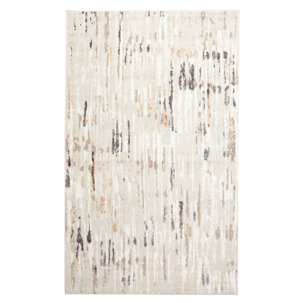 ECARPETGALLERY Machine Made Juniper Taupe Area Rug