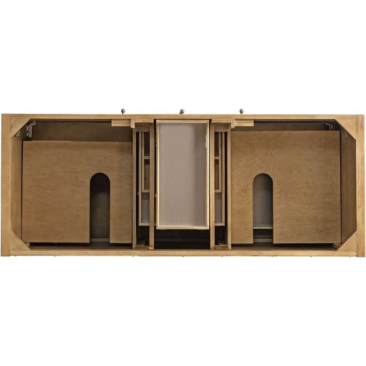 James Martin Vanities 435-V60D-FVSL Hudson 60" Free Standing Double