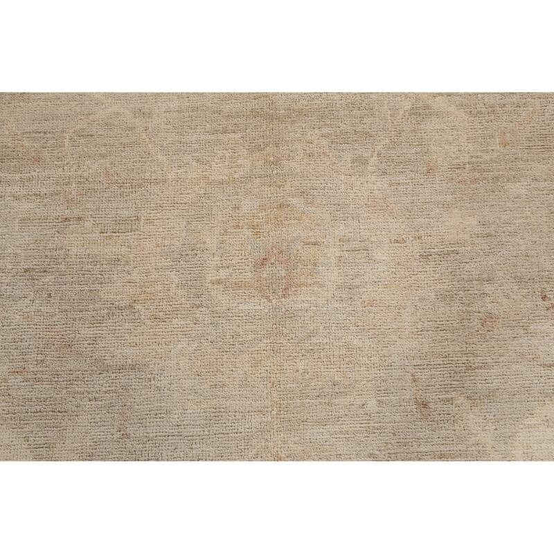 Vegetable Dye Muted Oushak Turkish Oriental Area Rug Wool Hand-knotted - 8'0" x 10'1"
