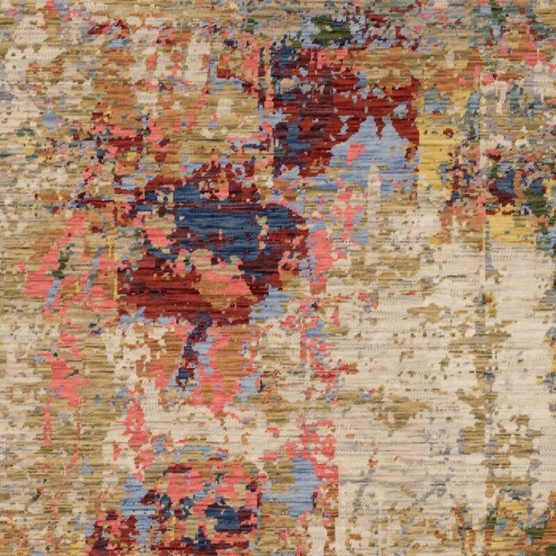 HomeRootsAbstract Modern Rectangle Area Rug