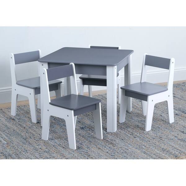 slide 2 of 12, Table and 4 Chair Set