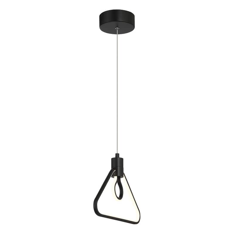 Kovacs P1905-L Edisons Outline 11" Wide LED Abstract Pendant