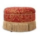 preview thumbnail 56 of 91, Yolanda 24" Upholstered Round Accent Ottoman