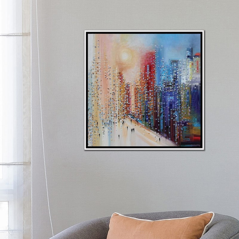 iCanvas "Sunset" by Ekaterina Ermilkina Framed Canvas Print