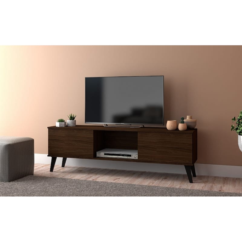 Manhattan Comfort Takajarvi Mid Century Modern Media Cabinet