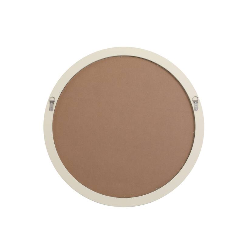 Carson Carrington Labben Round Chevron Mirror