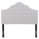 preview thumbnail 5 of 28, Marlen Adjustable Full/ Queen Tufted Fabric Headboard by Christopher Knight Home
