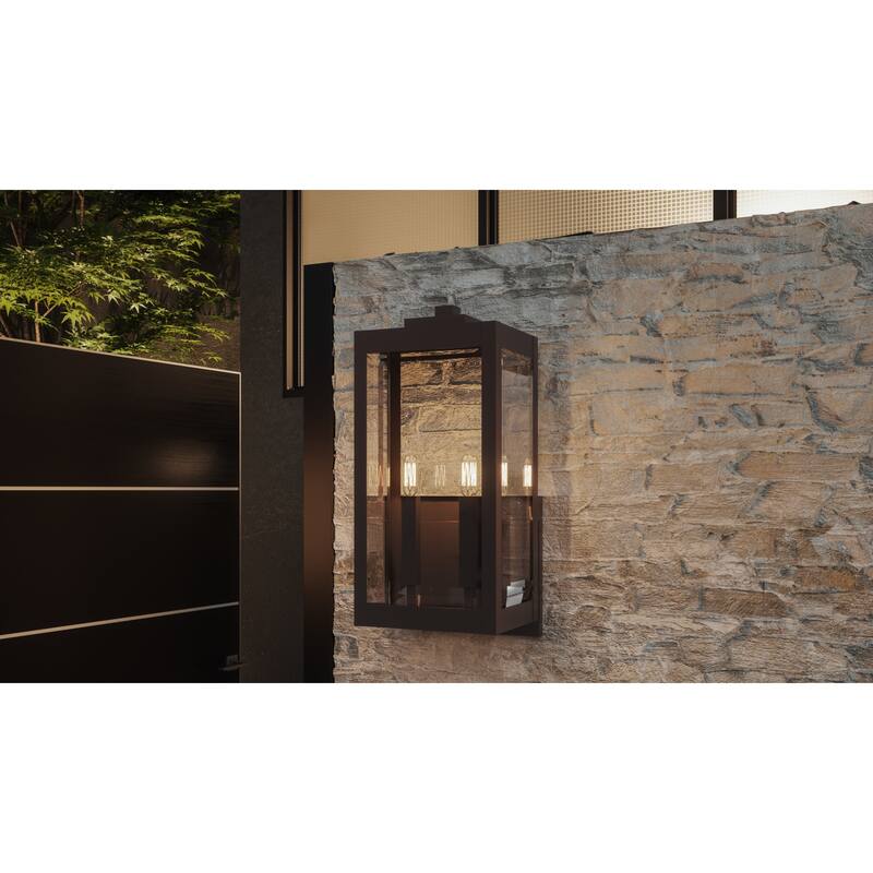 James Allan Kent 2 Light 23" Tall Outdoor Wall Sconce