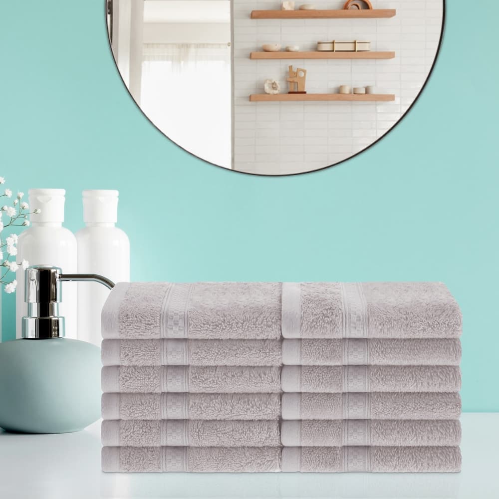 Superior Rayon from Bamboo/Cotton Face Towel - (Set of 12)