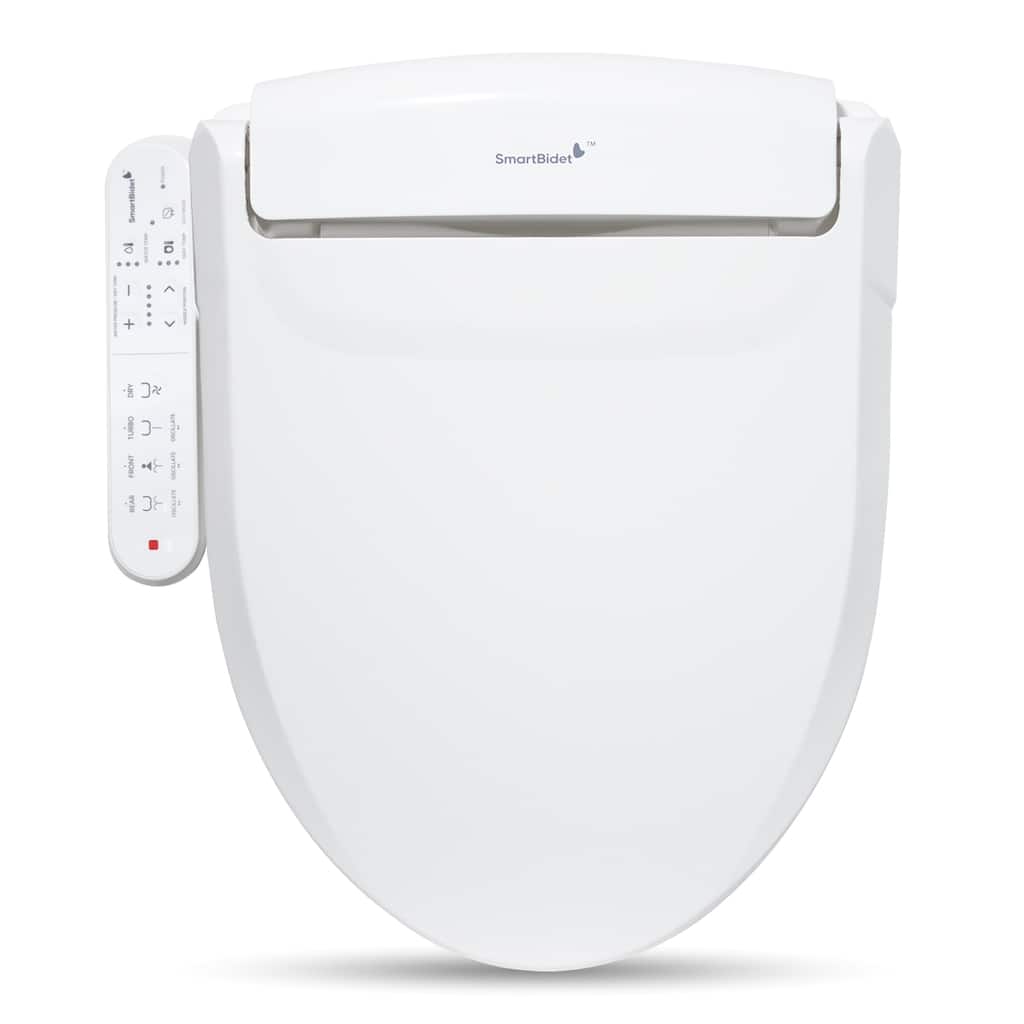 SmartBidet SB-2000 Electric Bidet Toilet Seat with Elongated Seating