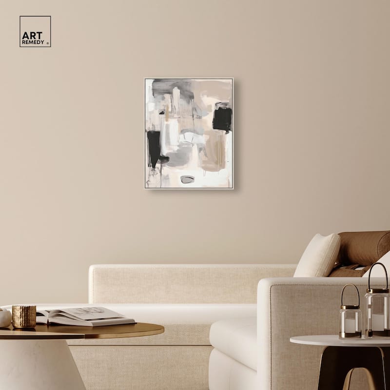 Beauty of Beige II Canvas by Art Remedy