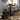 Industrial Black 32-inch Metal Round Bar Table by Furniture of America