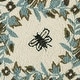 preview thumbnail 109 of 160, SAFAVIEH Handmade Chelsea Aubree French Country Trellis Wool Rug