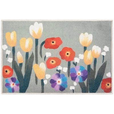 Liora Manne Impressions Le Jardin Indoor/Outdoor Mat
