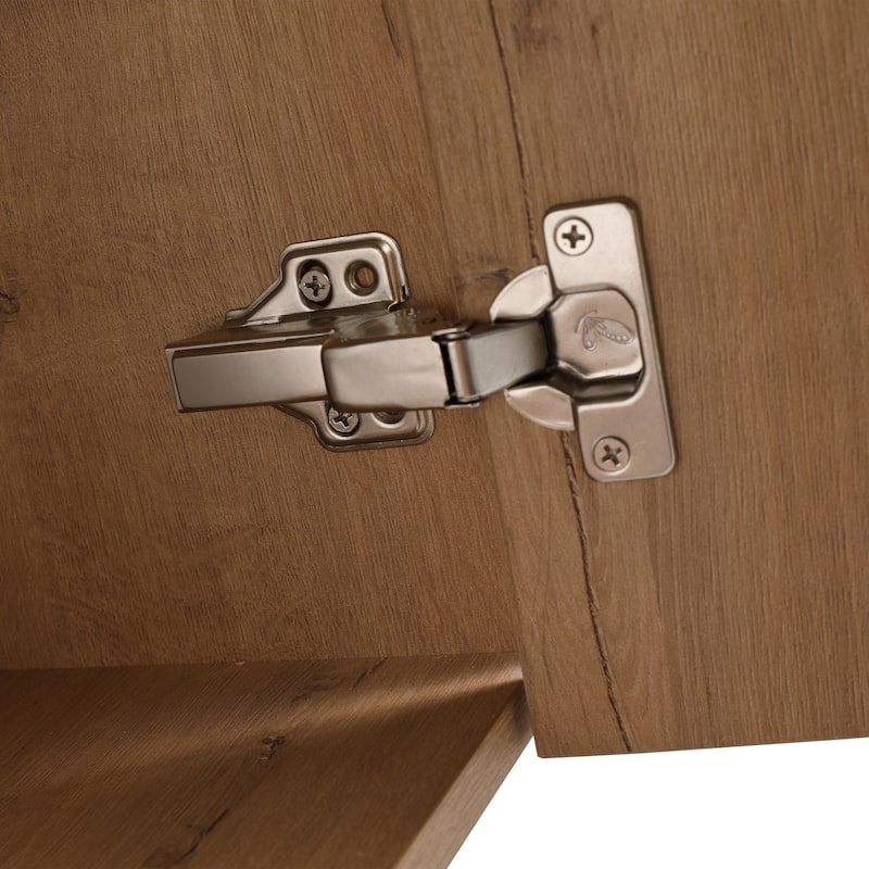 Bathroom Vanity With Sink In 24/30 Inch, Floating Bathroom Vanity With Soft Close Door