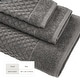 preview thumbnail 187 of 197, Linery & Co. Cotton Diamond Waffle Texture Bath Towels