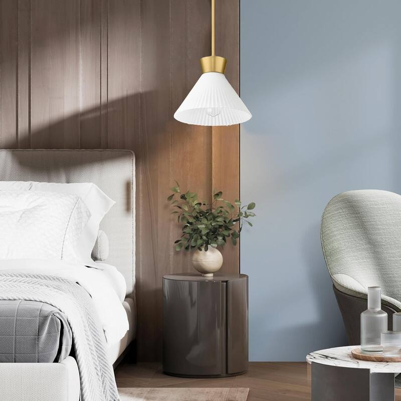 1 Light pendant light gold , milk white island lights glass, metal light fixture