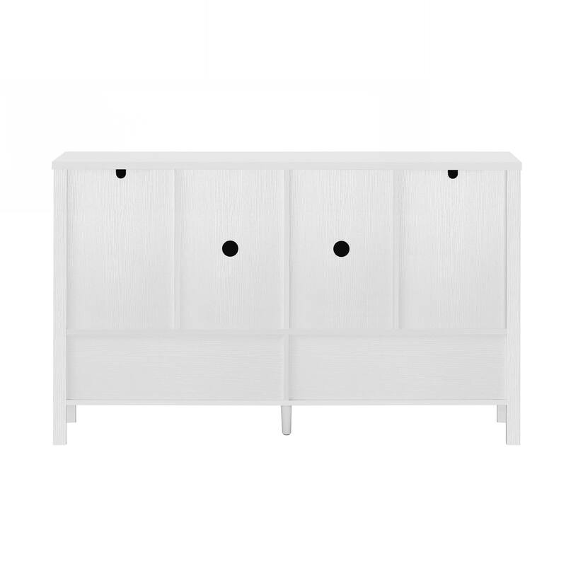 Modern Cabinet with Double Hooks,Suitable for Living Room, Hallway, Dining,Office