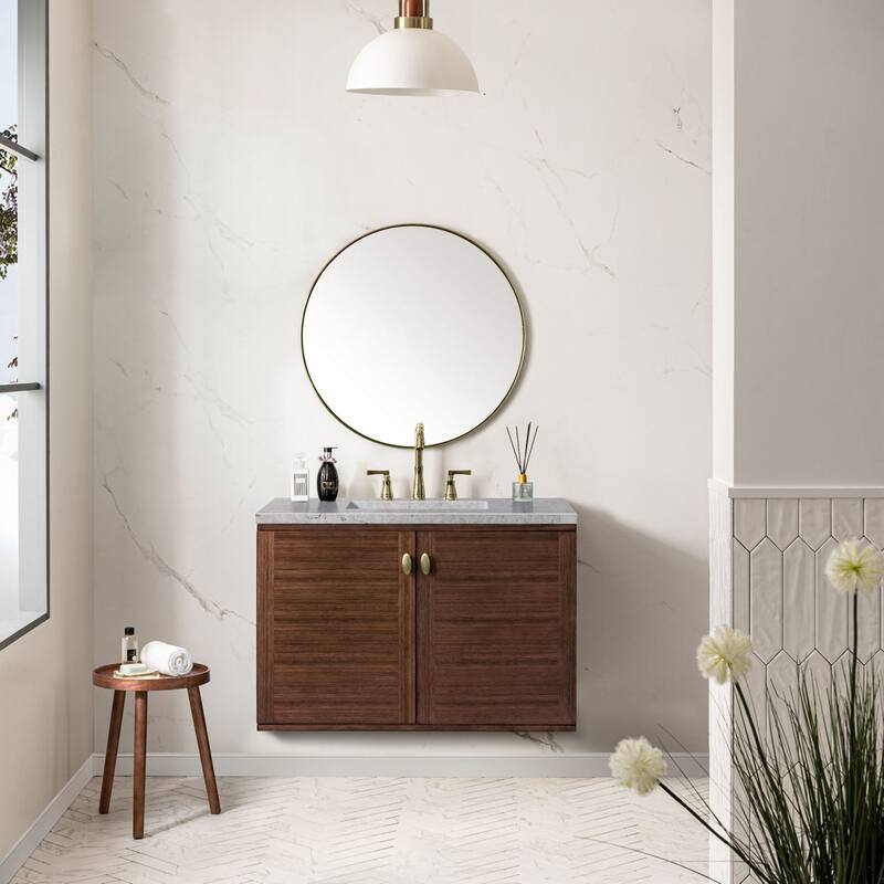 James Martin Vanities 670-V36-3EJP Amberly 36" Free Standing or Wall