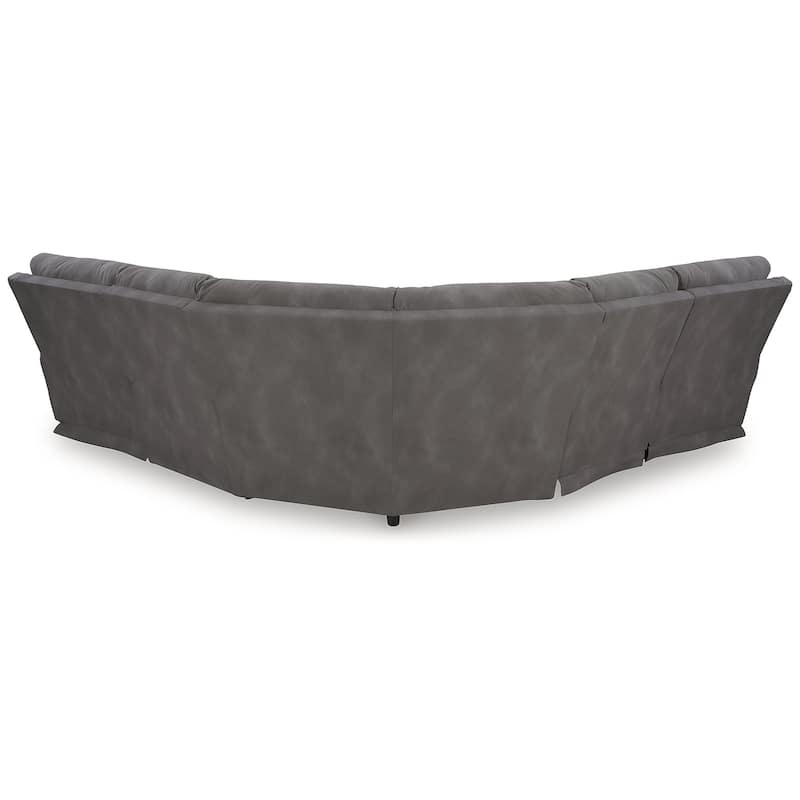 Signature Design by Ashley Next-Gen DuraPella 5-Piece Power Reclining Sectional - 105.5"W x 104.5"D x 42"H