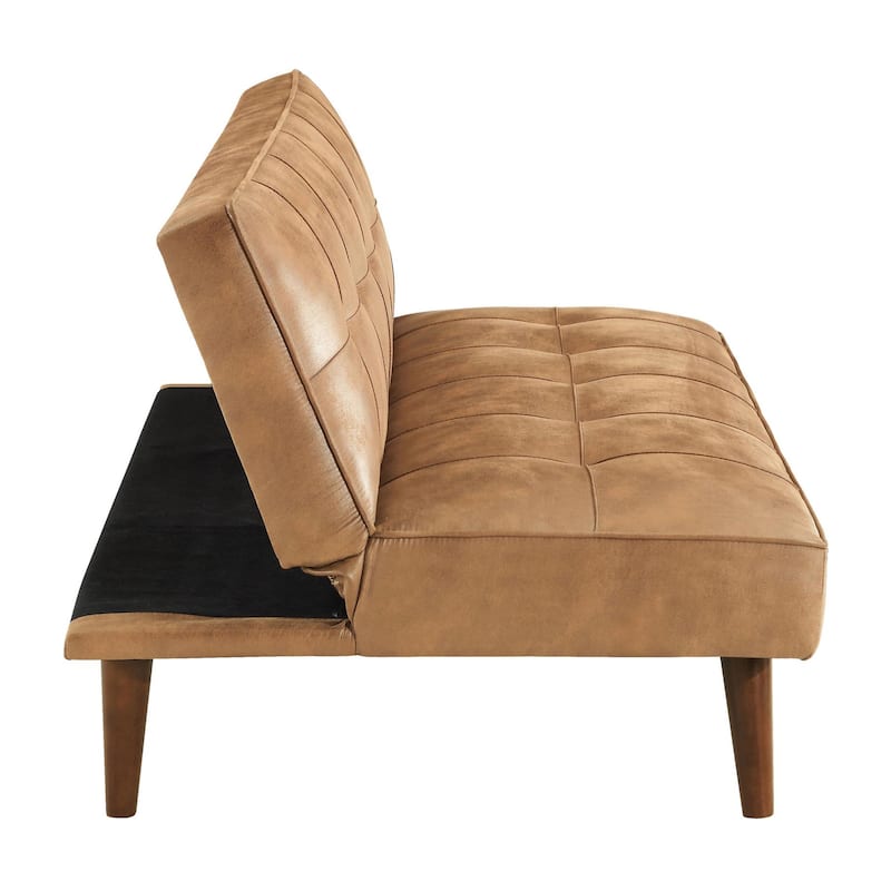 Ralston Upholstered Tufted Convertible Sofa Bed