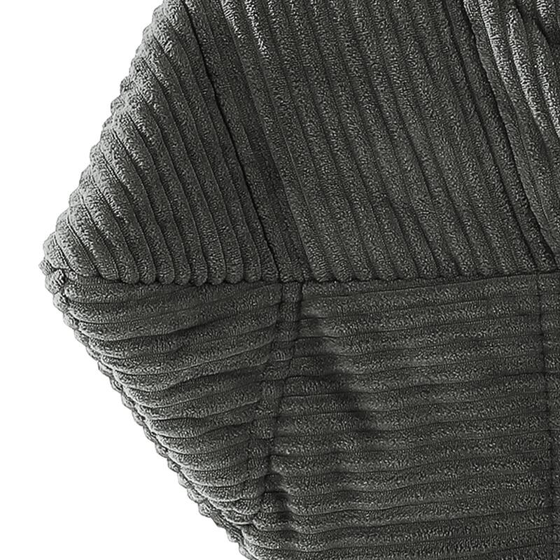 Moasis Cordury Fireside Bean Bag Chairs with Memory Foam for Adults