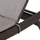 preview thumbnail 100 of 187, Salem Outdoor Wicker Adjustable Chaise Lounge with Cushion by Christopher Knight Home