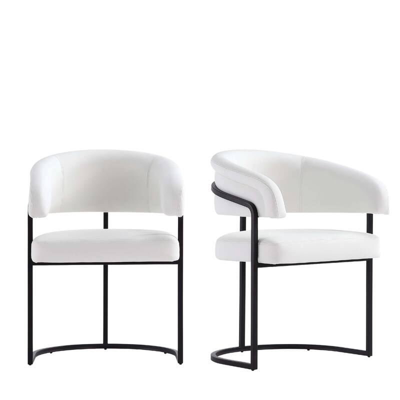 Manhattan Comfort Augusta Modern Leatherette Upholstered Dining Chair