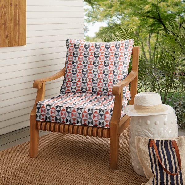 Sunbrella Array Dawn Indoor Outdoor Pillow Cushion Set Corded 23 x 25 x 5 Bed Bath Beyond 31316048
