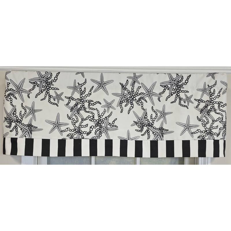 RLF Home Reef Banded Valance