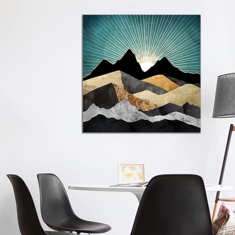 iCanvas "Metallic Daybreak" by SpaceFrog Designs Canvas Print - 37x37x1.5