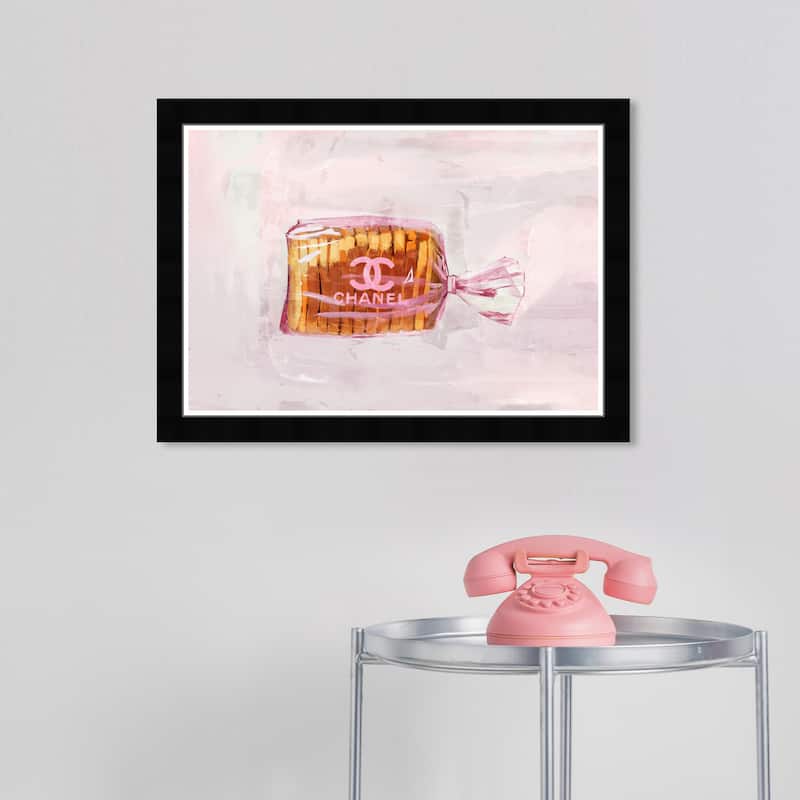 Wynwood Studio Prints Fashion Glam Loaf No 5 Brown Wall Art - Black