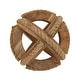 preview thumbnail 13 of 12, Natural Wooden Rope Decorative Orb Natural - 6.5"