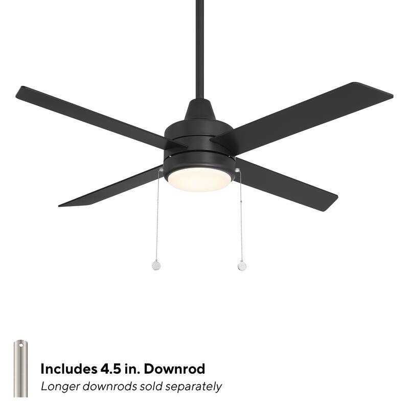 Quade Indoor or Outdoor 4-Blade 52in Pull Chain Ceiling Fan - 52 Inches