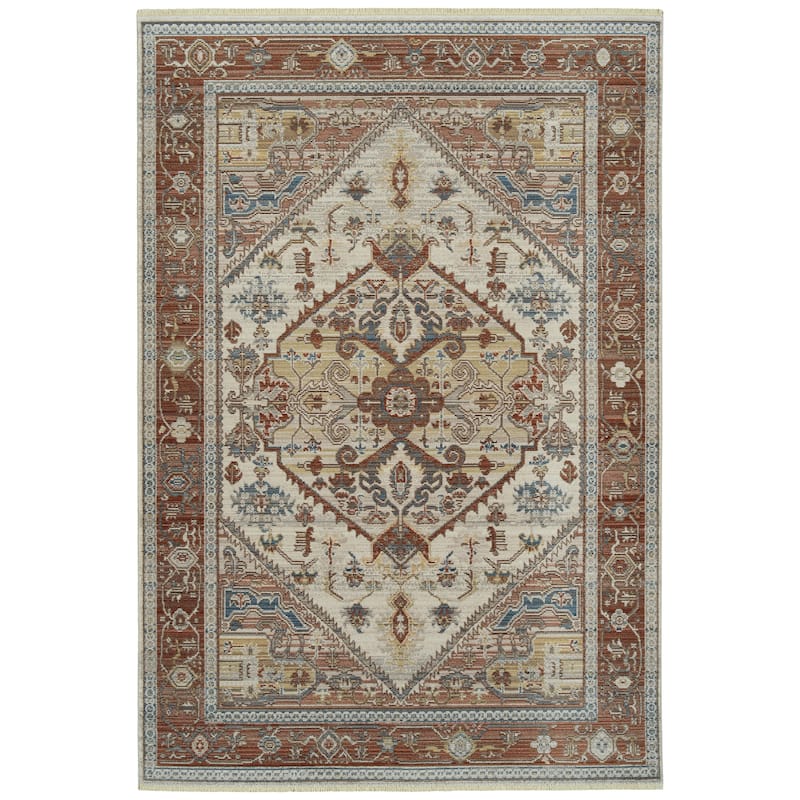 Kaleen Rila Collection Indoor Polyester Area Rug