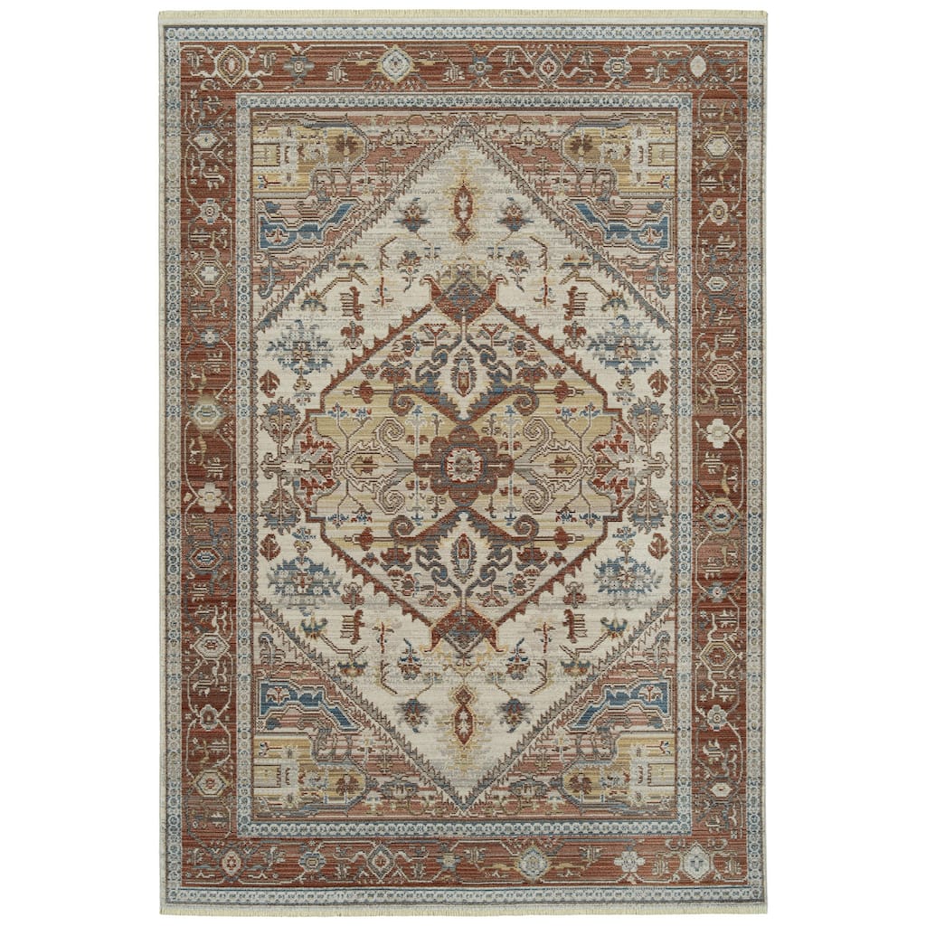 Kaleen Rila Collection Indoor Polyester Area Rug
