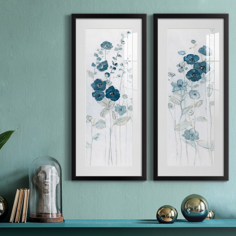 Fields of Blue I-Premium Gallery Framed Print - Ready to Hang