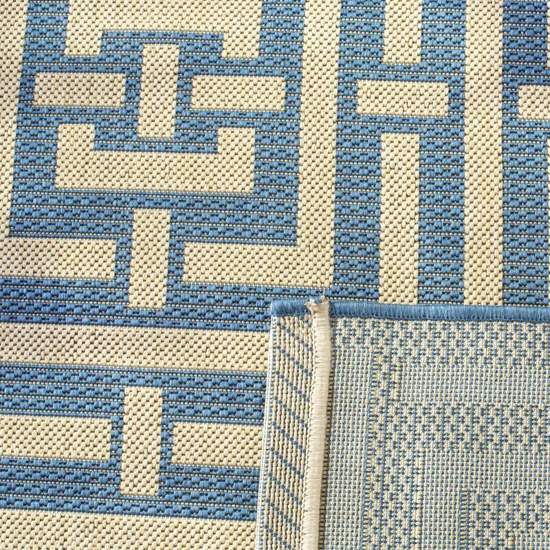 SAFAVIEH Courtyard Ginger Indoor/ Outdoor Waterproof Patio Backyard Rug