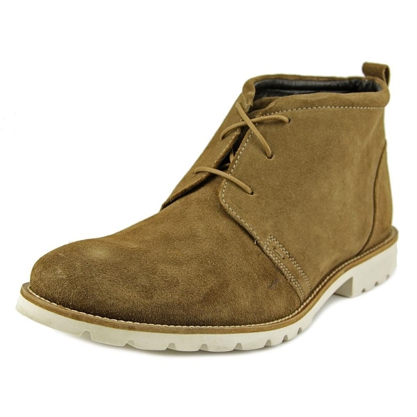 Rockport Charson Men Round Toe Suede Tan Chukka Boot
